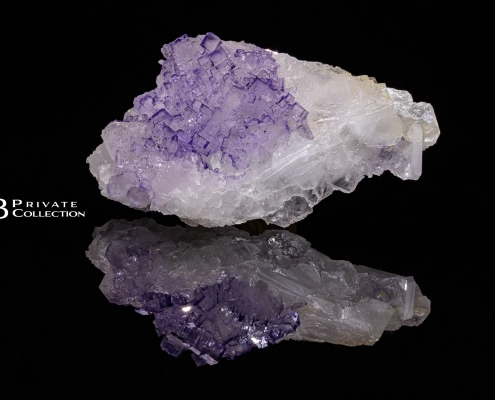 Fluorite on Celestine by Camarda Visual Studio - Minerals Photography
