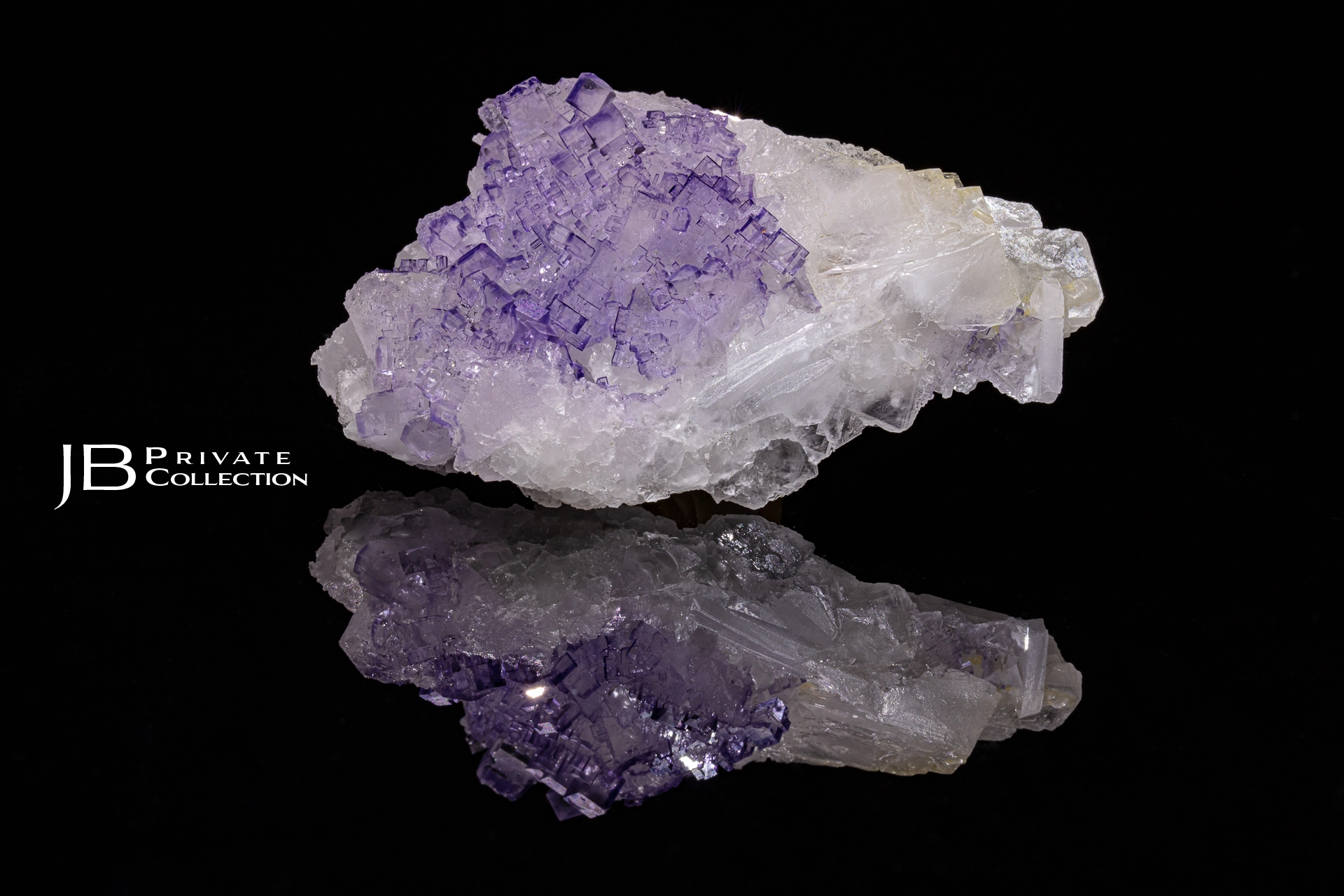 Fluorite on Celestine by Camarda Visual Studio - Minerals Photography